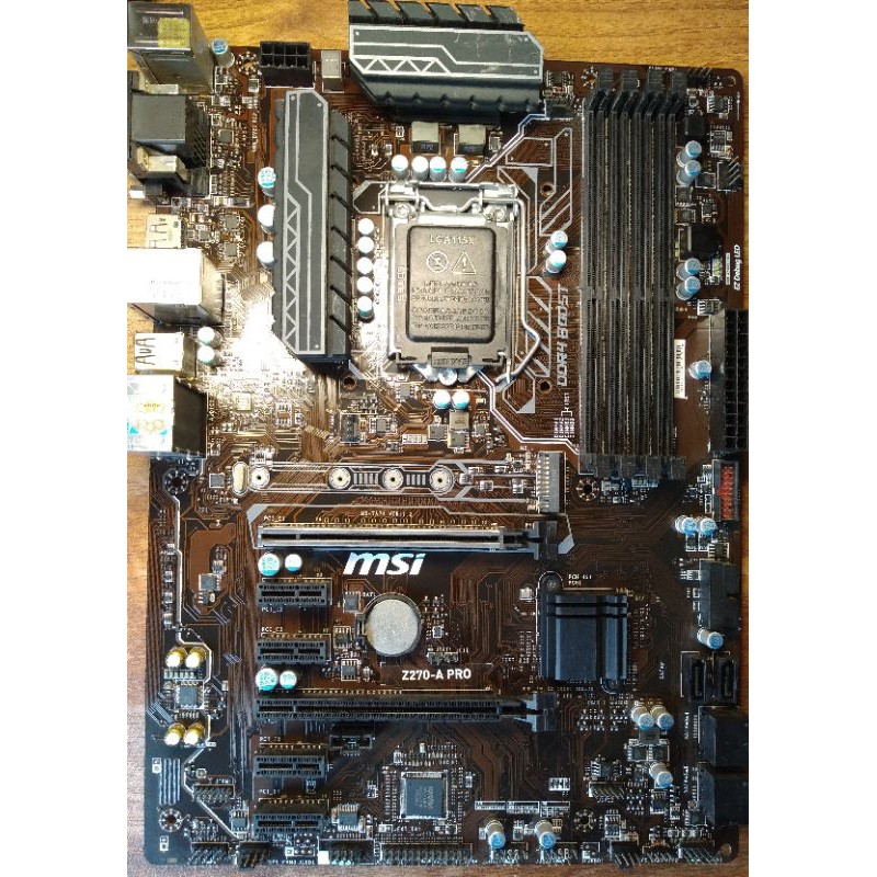 Combo Main + CPU : MSI Z270 A Pro(đã mod chạy i3 9100f,8100...) + i3 8350k unlocked ép xung