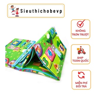 Thảm xốp Maboshi 2 mặt loại 1 dày 1cm chống trơn trượt