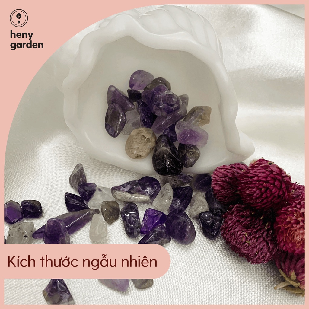Sỏi Trang Trí Nến Thơm Nhiều Màu Sắc HENY GARDEN