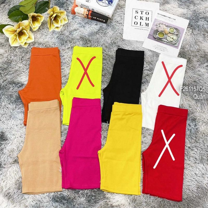 Quần legging ngố cuộn lưng bản to!