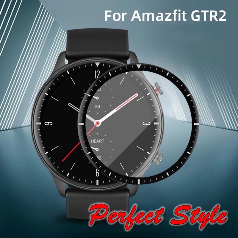 Cường lực màn hình 3D Cạnh Cong Full mặt kính cho Amazfit GTR 2 GTS2 GTR 2e