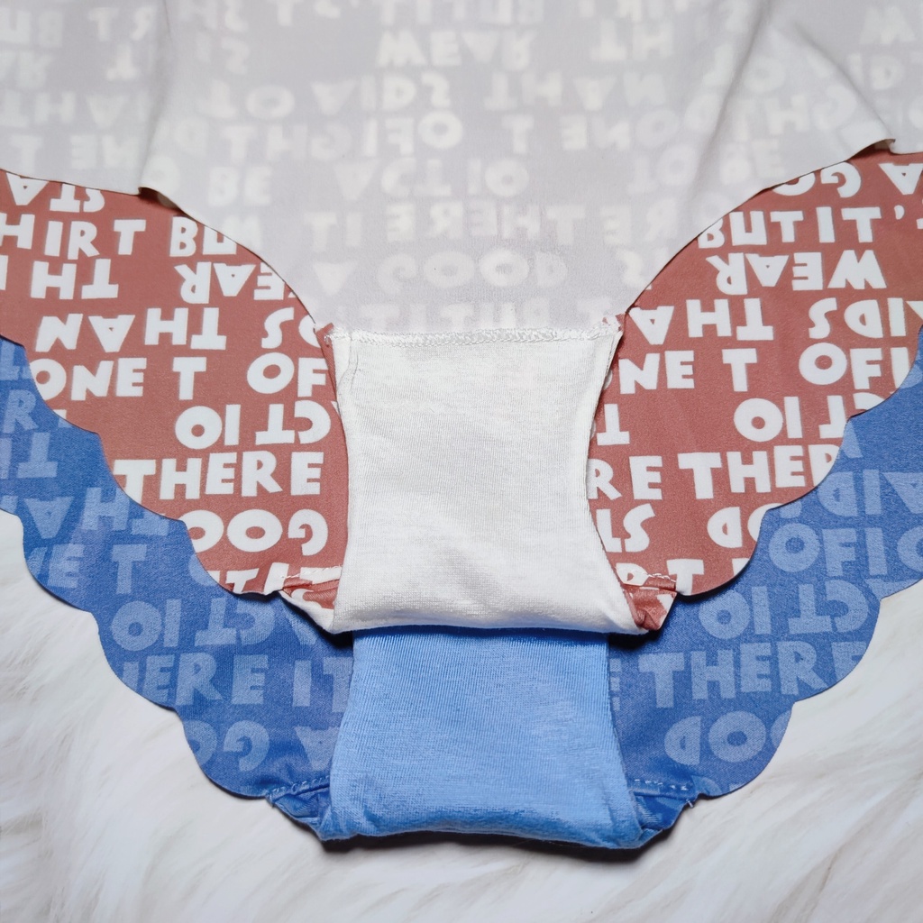 Quần lót su nữ thun lạnh kháng khuẩn không viền cao cấp in chữ Cupid bikini QL1038 | BigBuy360 - bigbuy360.vn