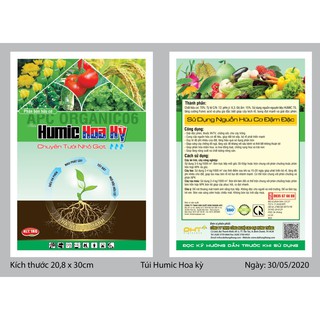 Phân Bón Hữu Cơ Sinh Học HUMIC HOA KỲ Ra Rễ Mạnh, Siêu Hạ Phèn, Cải Tạo Đất (Gói 1kg) Chuyên Tưới Nhỏ Giọt