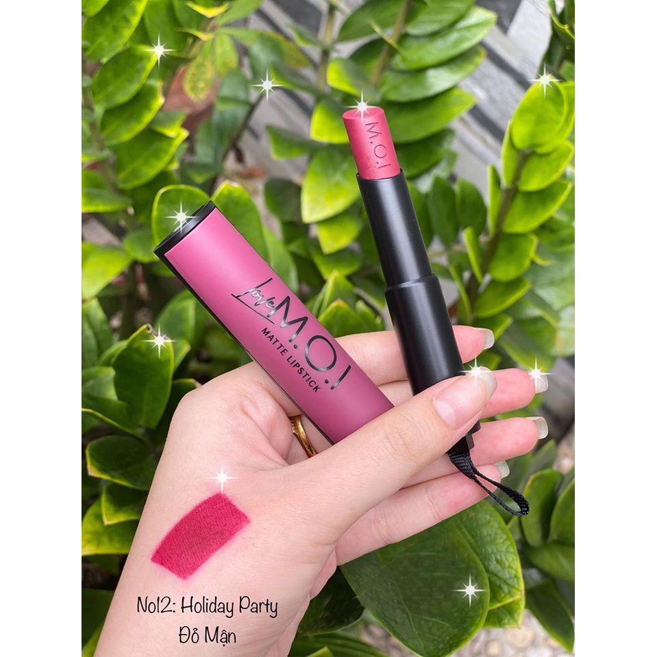 Son Đỏ Mận LoveMOI Hồ Ngọc Hà Back Pink Bản Đặc Biệt Giơi Hạn son ho ngoc ha | BigBuy360 - bigbuy360.vn