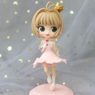 Búp bê công chúa Sakura nhựa nặng siêu yêu trang trí bánh kem, phụ kiện sinh nhật, đồ chơi thumbnail