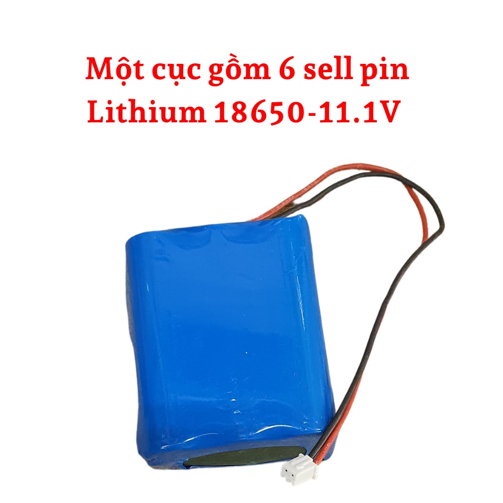 Pin lithium 18650 - dùng cho quạt năng lượng mặt trời kèm mạch bảo vệ 1S