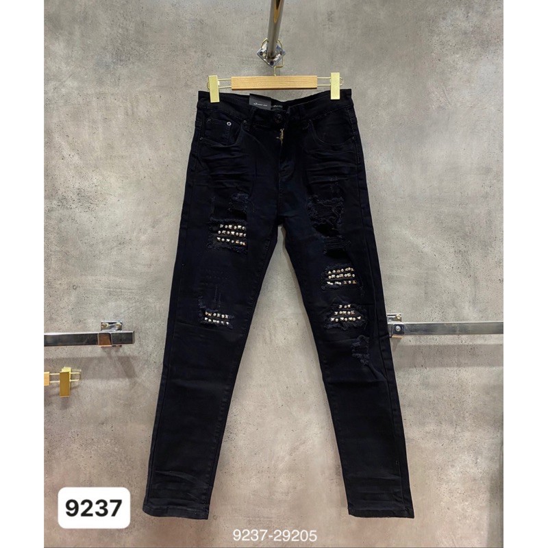 Quần Arimi Đính Đá - Quần bò đen đính đá siêu đỉnh | BigBuy360 - bigbuy360.vn