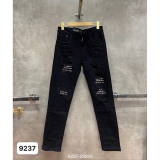 Quần Arimi Đính Đá - Quần bò đen đính đá siêu đỉnh