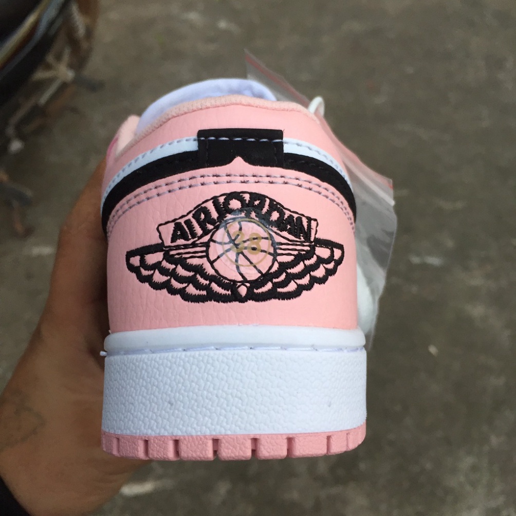 [ Full Box + Bill ] Giày Jordan Cổ Thấp Nam Nữ, Giày Sneaker JD1 Hồng Đen Cổ Thấp Thời Trang Cao Cấp Hottrend 2022 | BigBuy360 - bigbuy360.vn