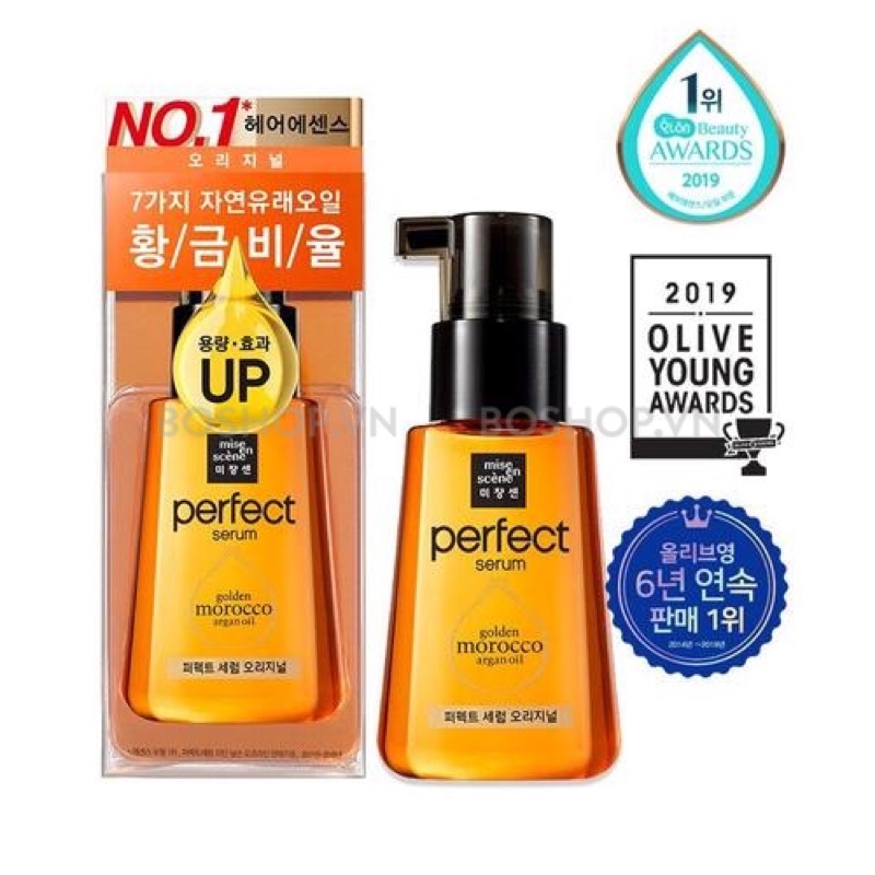 Gel dưỡng tóc MISEEN SCENE Perfect Repair Hair 80ml mẫu mới 2020 phục hồi hư tổn