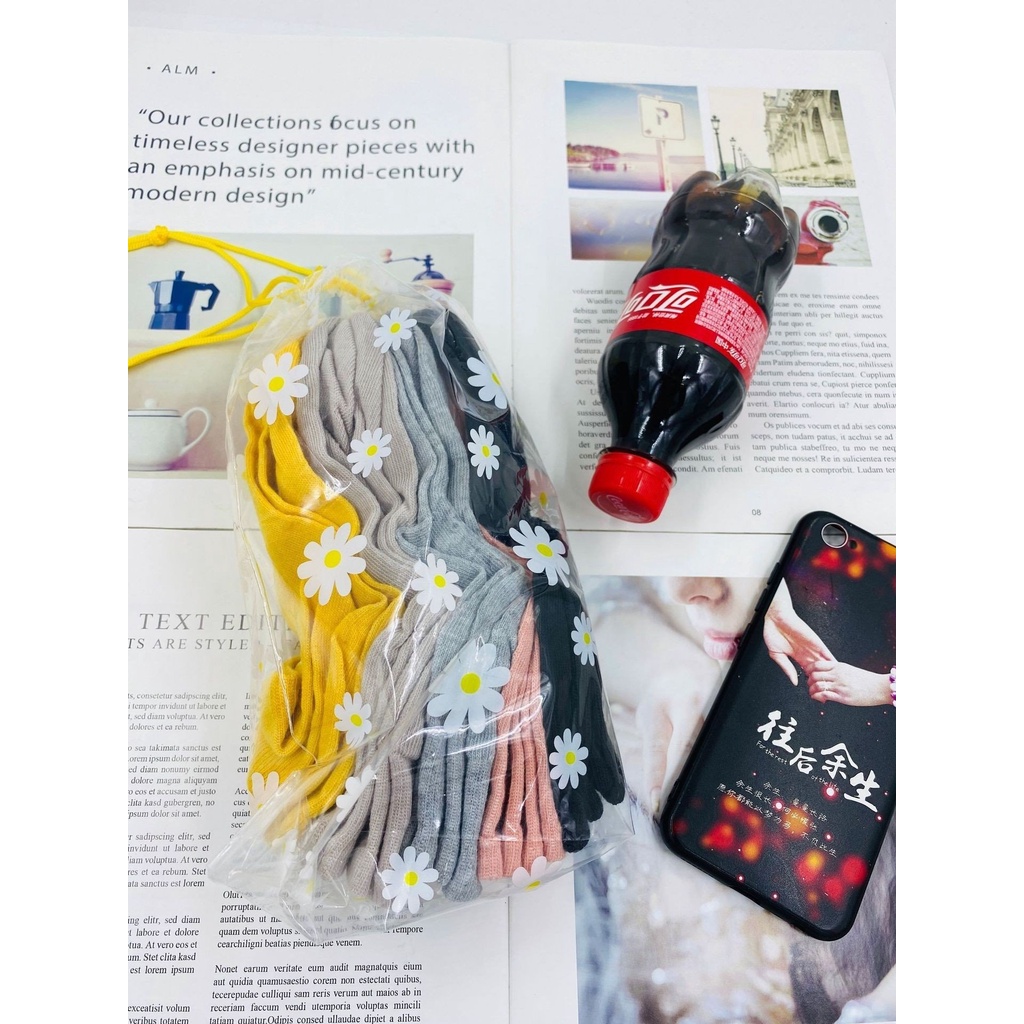 Tất Nữ Hoa Cúc cổ vừa cho mùa Thu Đông (1sét/10đôi) 257