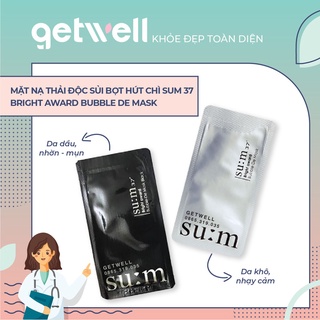 Mặt nạ sủi bọt thải độc SUM: 37 Bubble-De Mask