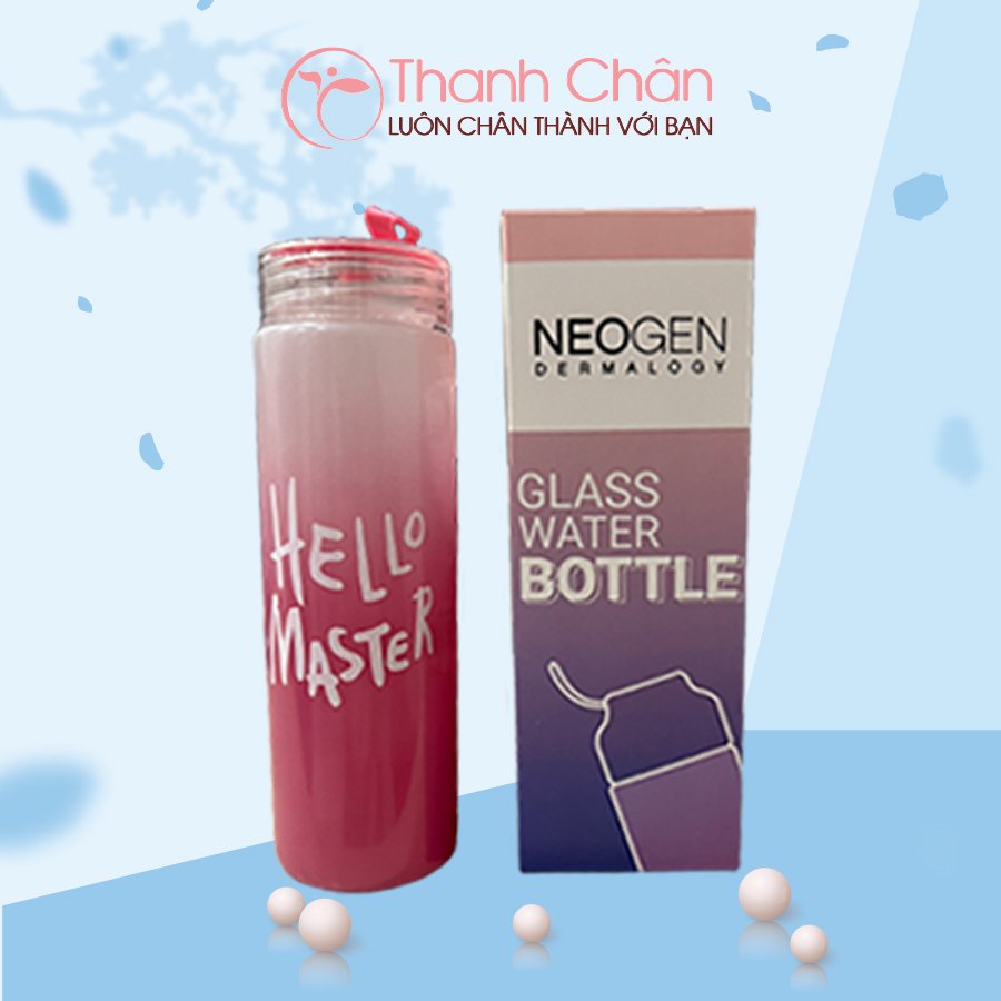 Bình Nước Thuỷ Tinh Cap Cấp Neogen Dermalogy 420ml
