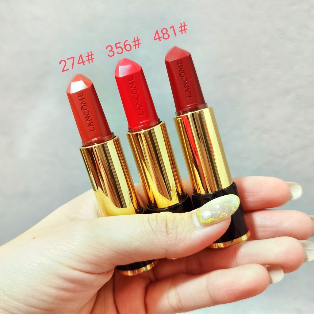 LANCOME (Hàng Mới Về) Son Môi Dưỡng Ẩm Màu Đen # 01 # 03 # 274 # 481 | BigBuy360 - bigbuy360.vn