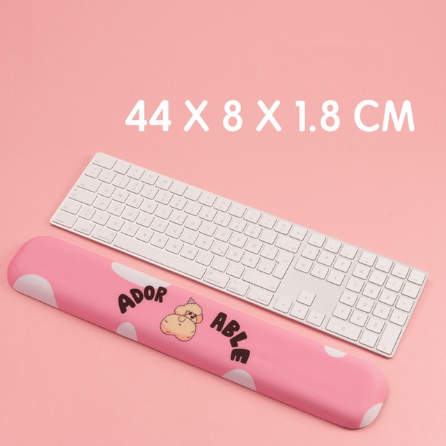 Tấm lót chuột và bàn phím máy tính bằng cao su non 44cm thiết kế dễ thương