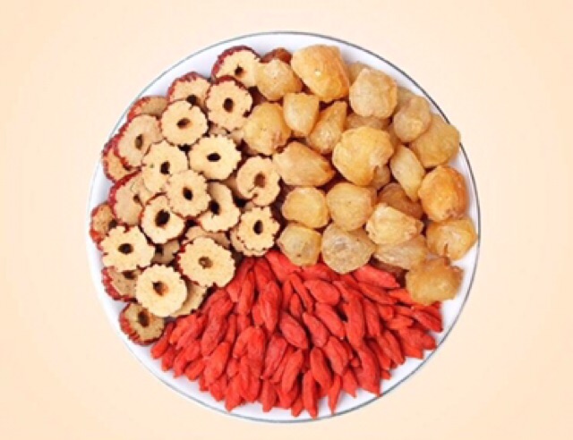 Trà dưỡng nhan 400g ( trà kỷ tử táo đỏ long nhãn)
