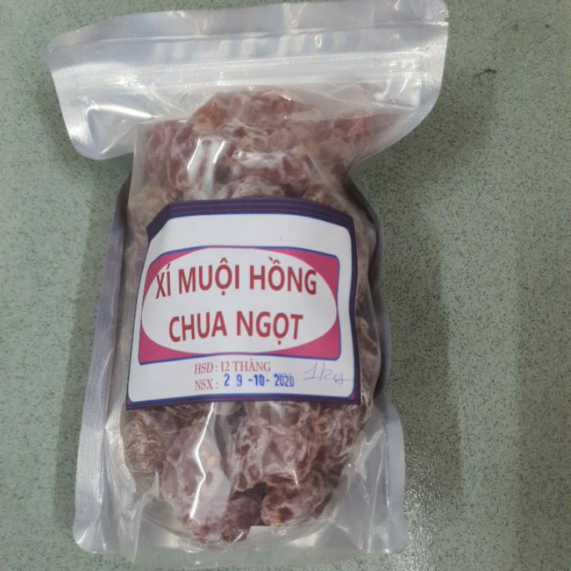 Xí muội hồng núi chua ngọt 400g DATE MỚI