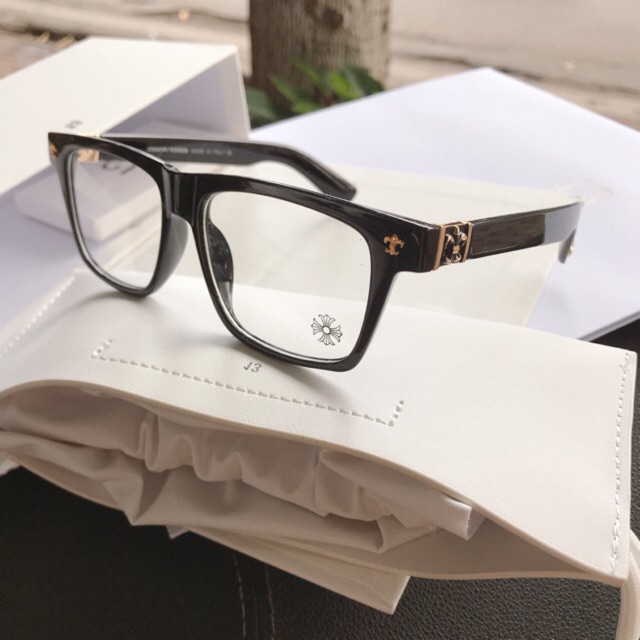 Kính gọng CHROME Mắt vuông - Hottrends