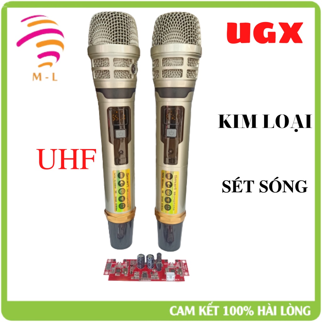 Miro Không Dây Ugx21 Dùng Cho Loa Kéo Và Âm Ly Gia Đình Giúp Nâng Tiếng Cực Nhẹ - Siêu Linh Kiện M _ L