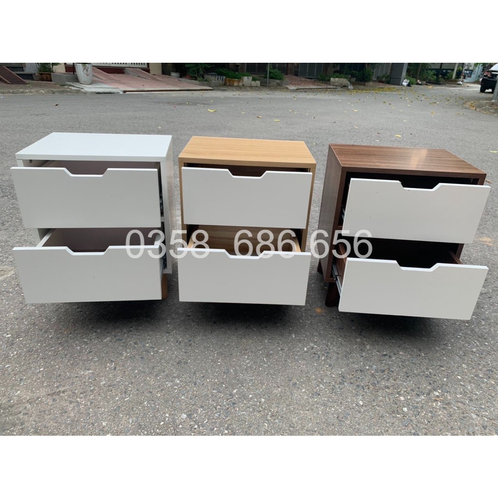 (Freeship Hà Nội)Gía Rẻ _Kệ để đồ đầu giường 2 ngăn cao cấp (40*30*50cm)