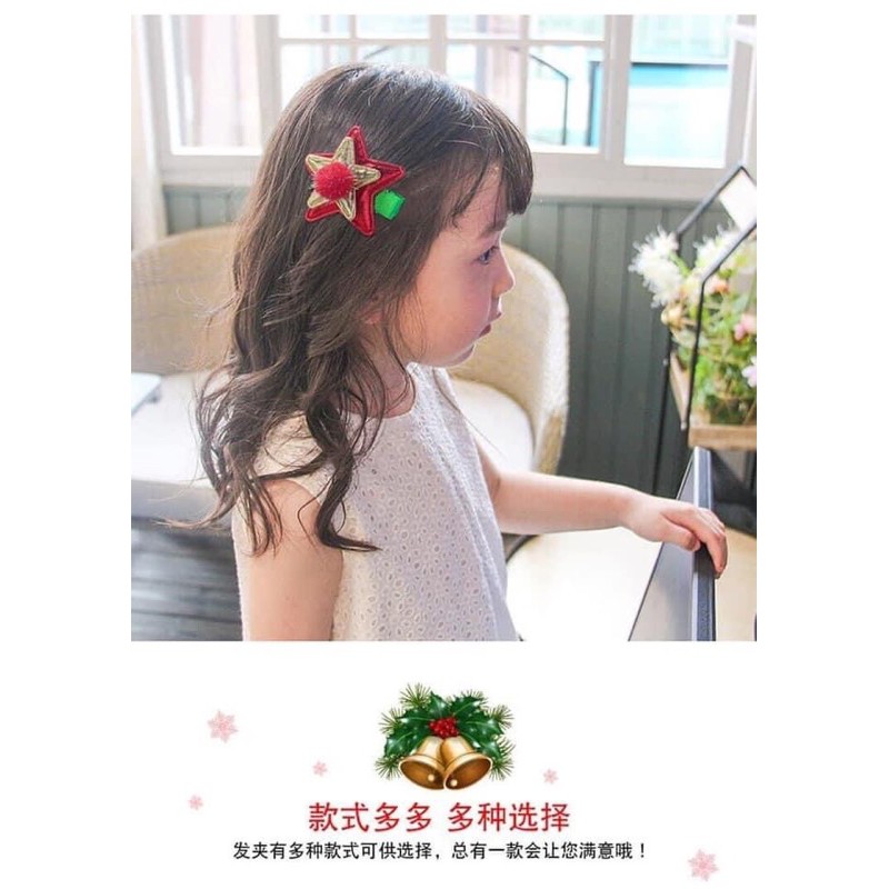 Set kẹp tóc Noel