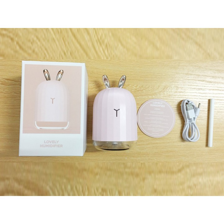 Máy tạo Độ ẩm hình Thỏ Để bàn