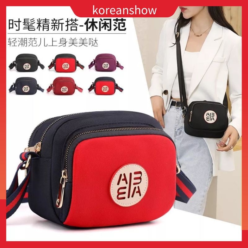 Túi xách nữ Túi đeo chéo Mini màu hồng/đen phong cách Hàn Quốc thời trang cho nữ-75