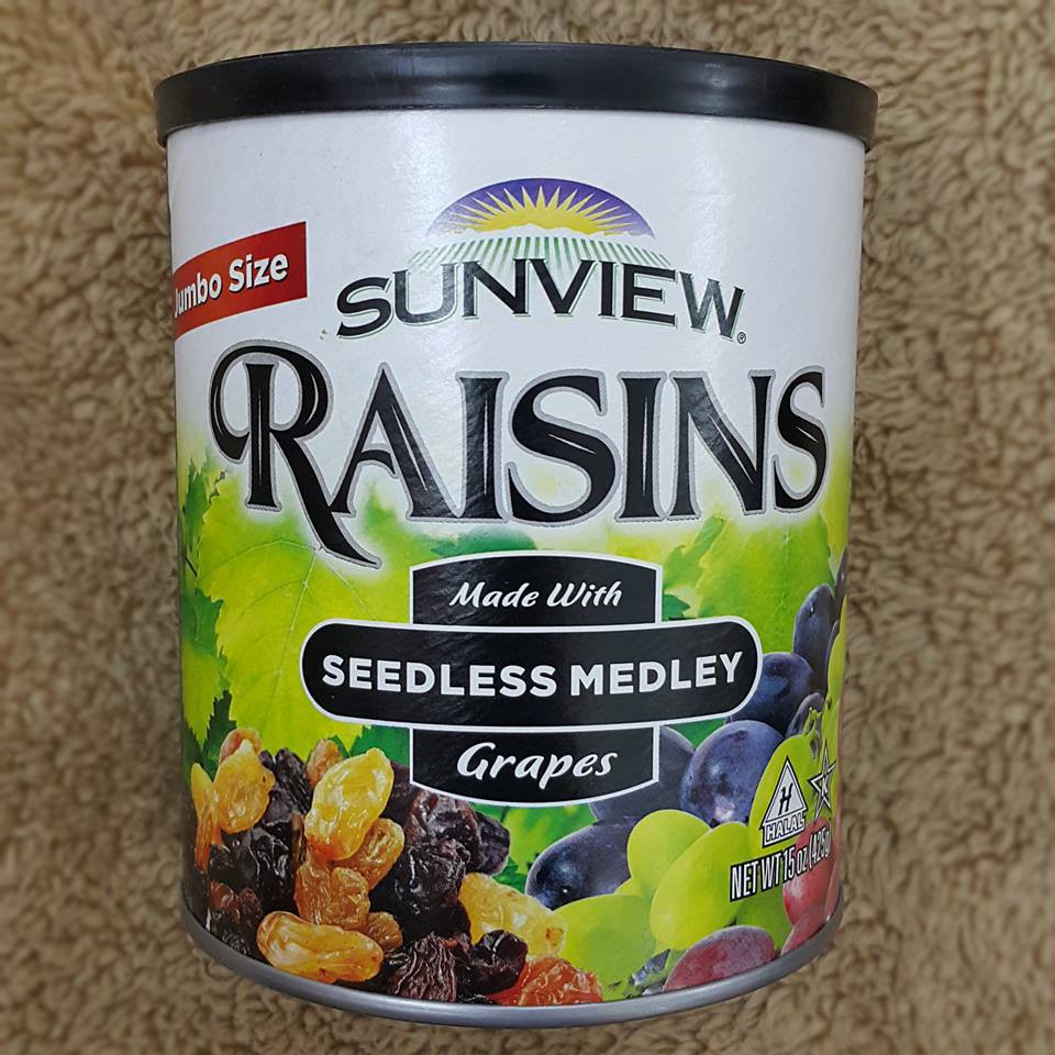 COMBO 2 HỘP NH0 KHÔ THẬP CẨM SUNVIEW RAISINS 454G DATE MỚI NHẤT 03 2022