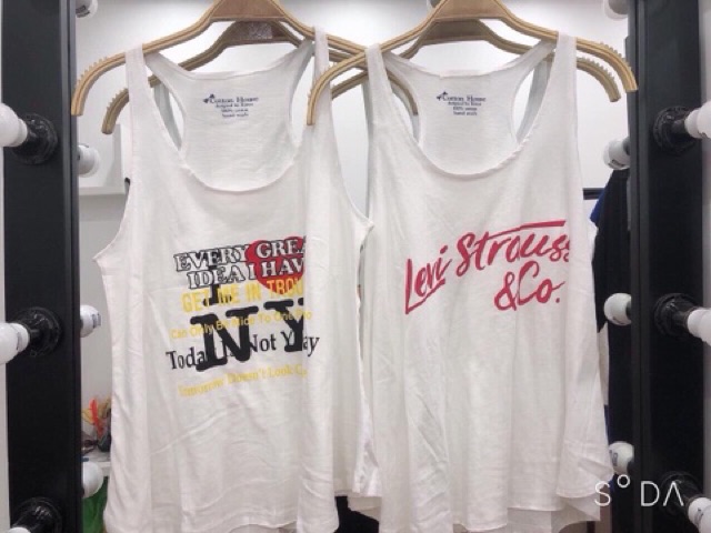 Áo ba lỗ thun giấy