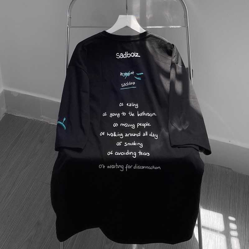 Áo thun Sadboi.z DINO đủ tag tem v2 ảnh thật unisex ( nam nữ mặc đều được)