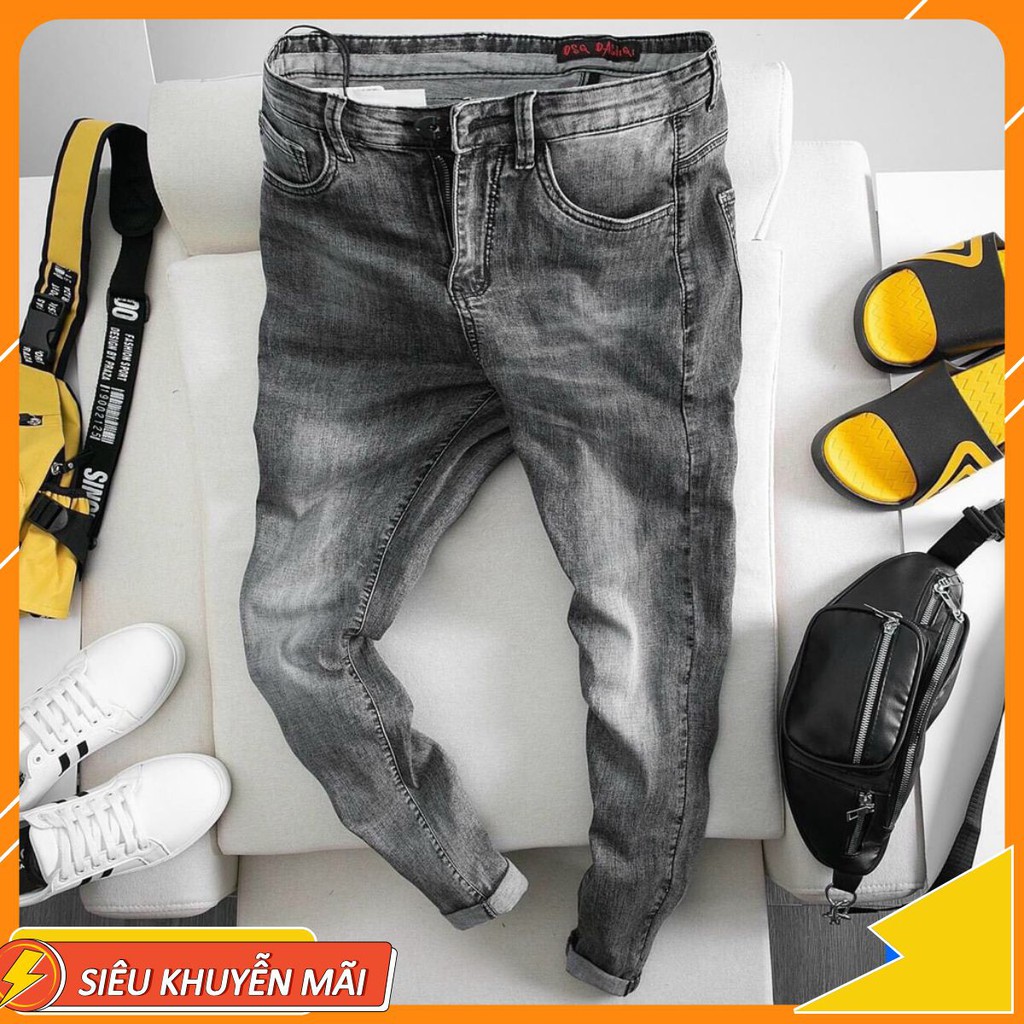 Quần Jean Nam Chất Bò Cao Cấp 💯𝐅𝐑𝐄𝐄 𝐒𝐇𝐈𝐏💯 Quần Bò Ống Côn Phong Cách Co giãn GH10 | BigBuy360 - bigbuy360.vn
