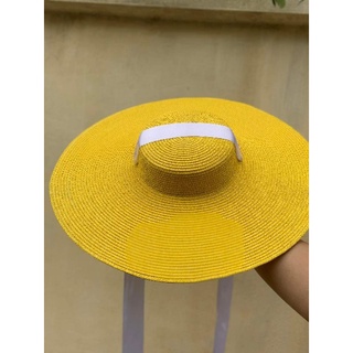 Mũ cói nón cói vành rộng đi biển hàn quốc hàng loại 1