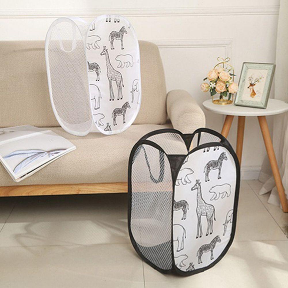 Giỏ Lưới Đựng Đồ Giặt / Đồ Chơi Cho Trẻ Em Có Thể Gấp Gọn Tiện Dụng