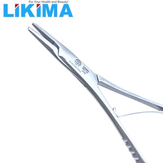 Kìm Mathieu (mỏ sọc caro, TC tip, cán vàng) – 2236 Likima