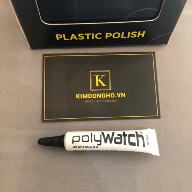 Tuýp kem đánh bóng kính đồng hồ mica Poly watch 5g
