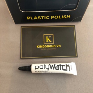 Tuýp kem đánh bóng kính đồng hồ mica Poly watch 5g