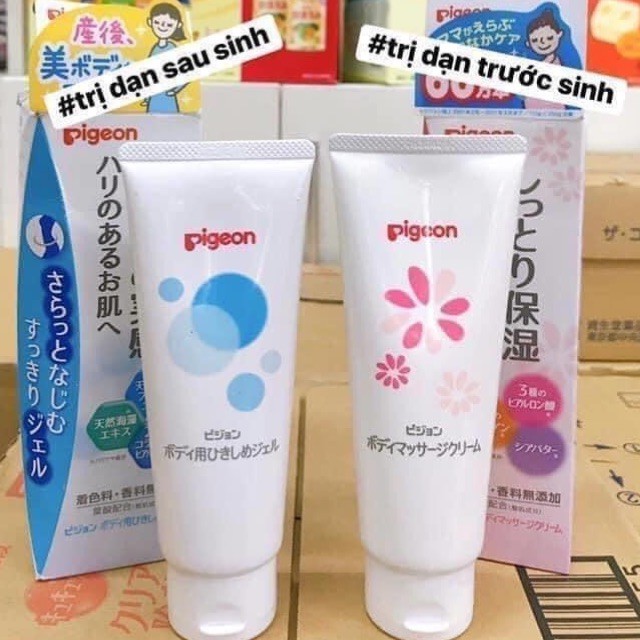 Kem rạn da bụng cho bà bầu trước và sau sinh Pigeon 110gr Nhật Bản