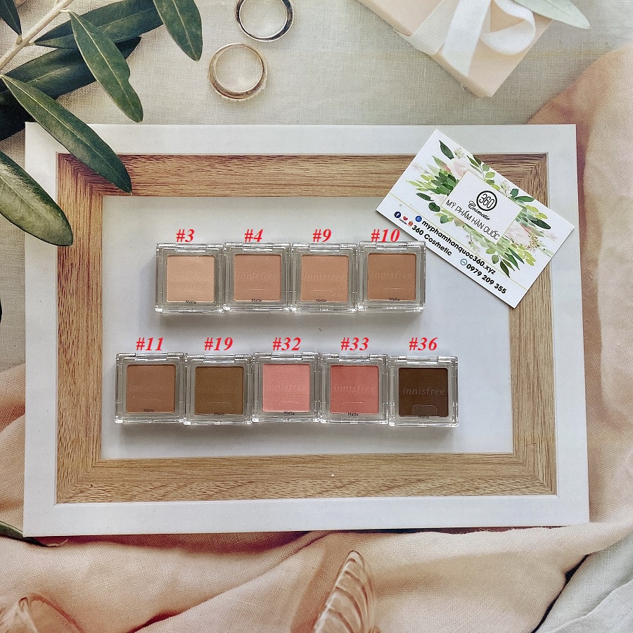 Phấn mắt dạng lì  Innisfree My palette my eyeshadow  2.3g