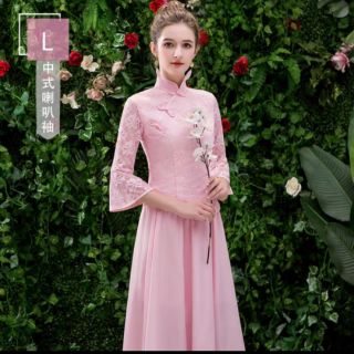 Sét đầm sườn xám có hình hình thật