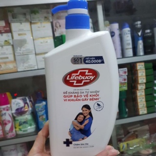 SỮA TẮM LIFEBUOY ION BẠC DIỆT KHUẨN HIỆU QUẢ,HÀNG CHÍNH HÃNG