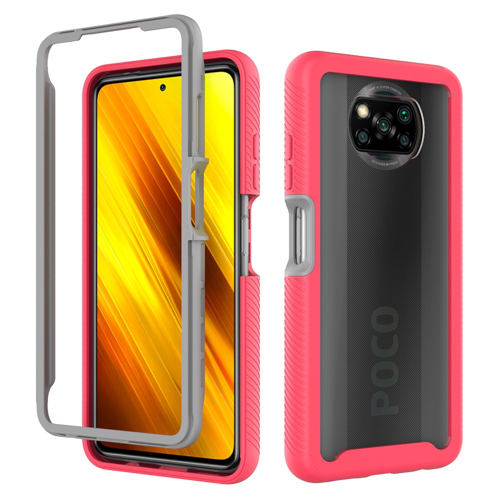 Ốp điện thoại bảo vệ toàn diện mặt trước và sau cho XIAOMI POCO X3 NFC/ X3 PRO/ MI 10T PRO 5G/ 10T LITE/ MI NOTE 10LITE
