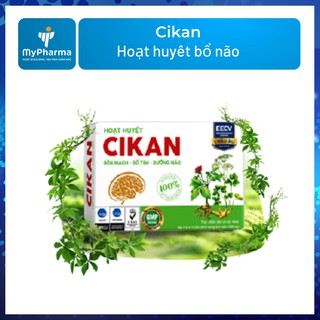 [Hoạt huyết] Cikan (Hộp 40 viên) - Bền mạch, bổ máu, bổ tim, dưỡng não