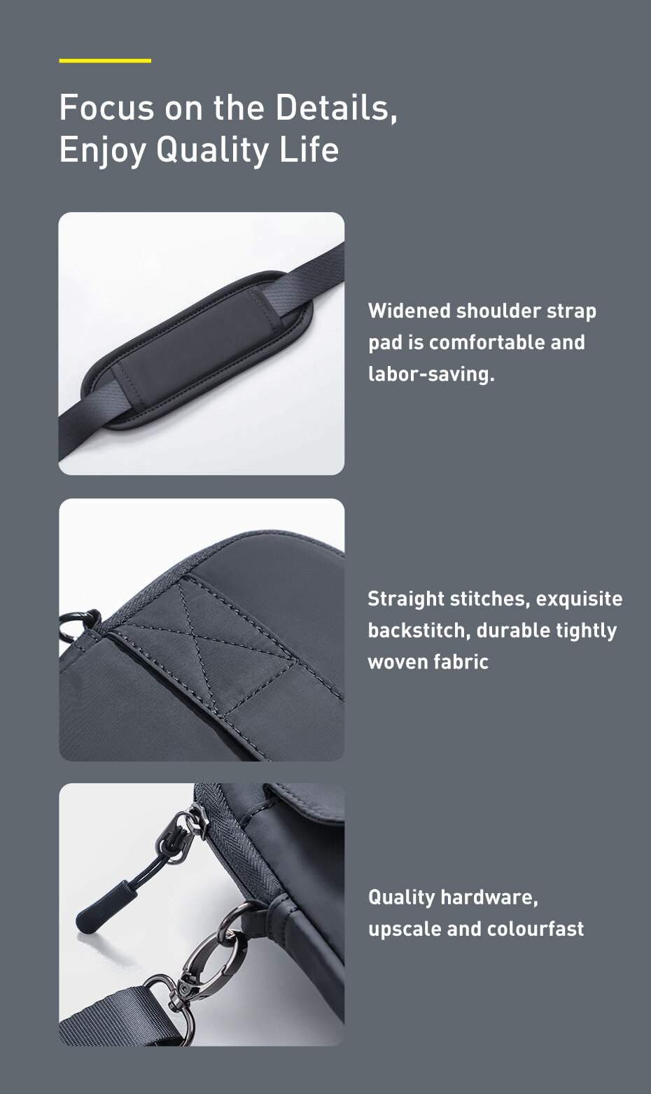 Túi Đeo Vai Baseus Dùng Đựng Laptop Macbook Pro 13 14 15 inch MacBook Pro Air 13 Từ Nilon Chống Nước | BigBuy360 - bigbuy360.vn