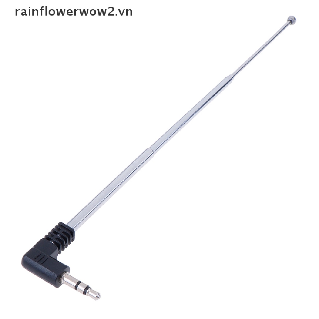 Bộ 4 Ăng Ten Radio FM 8.8 inch Bằng Kim Loại 3.5mm Đa Năng Cho Điện Thoại