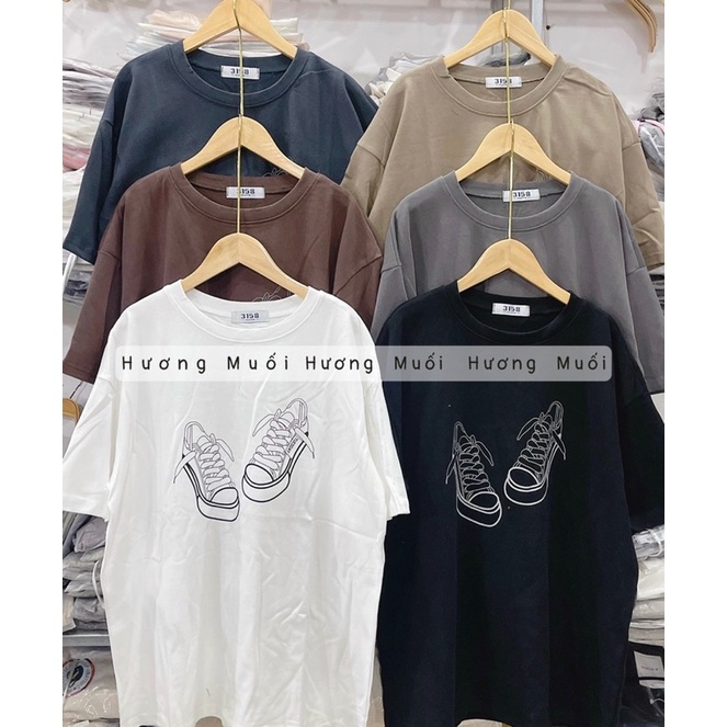 Áo thun hình đôi giày - thun 3158