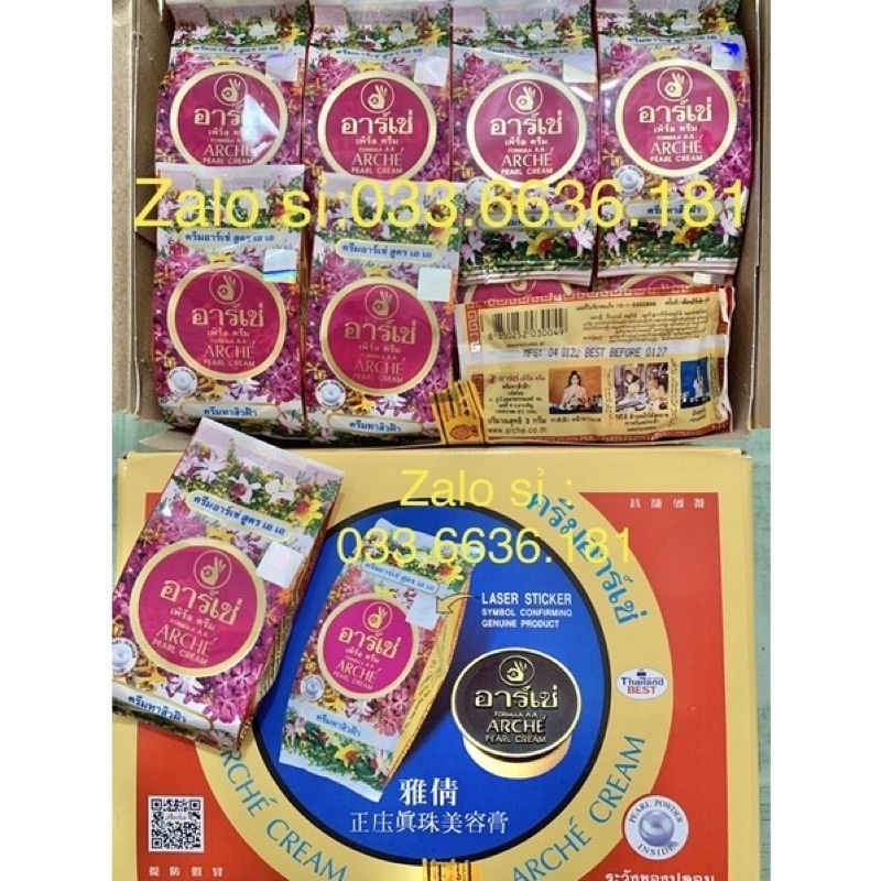 lố 24 hủ kem Ac thái (chuẩn loại thái)