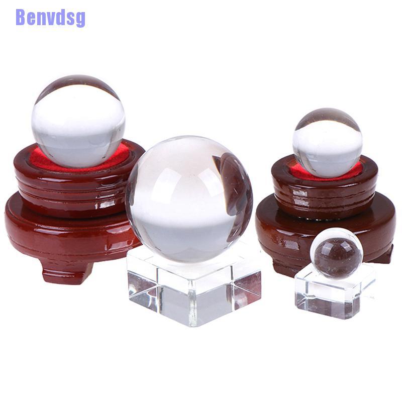 Đế gỗ để quả cầu pha lê sang trọng trang trí nội thất