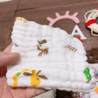 Khăm mặt xô nhăn 6 lớp siêu mềm cho bé