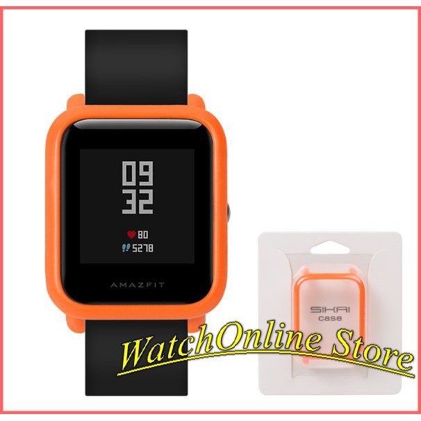 Ốp viền nhám bảo vệ đồng hồ Amazfit bip (Sikai)