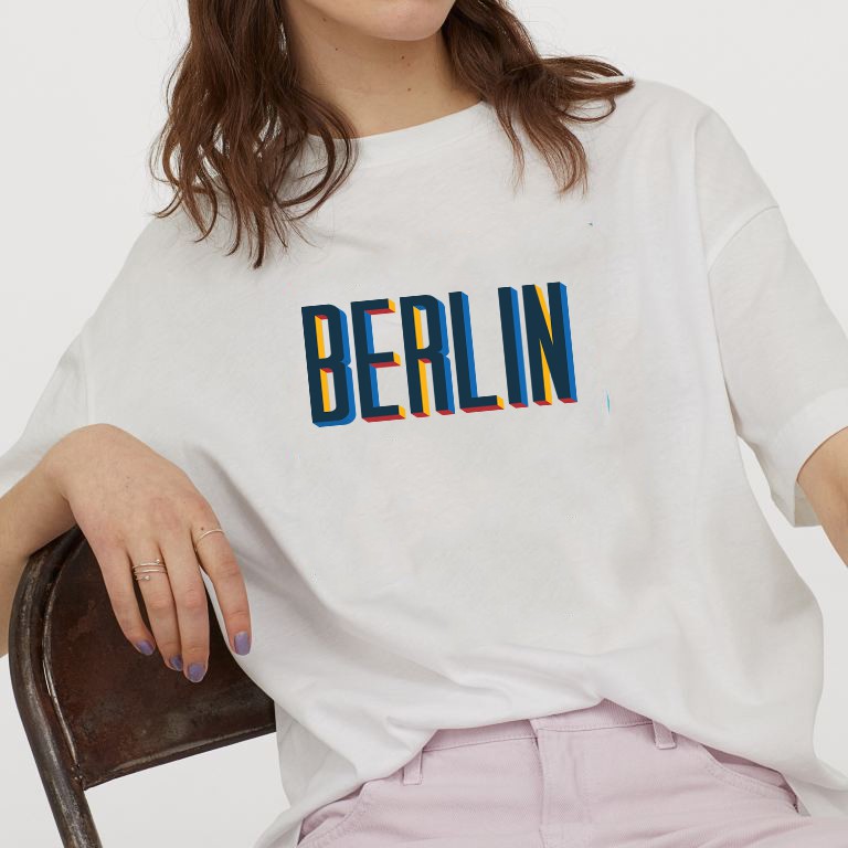 Áo thun HOS berlin - form unisex 100% cotton